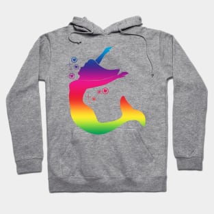 Rainbow Dancing Mermaid Hoodie